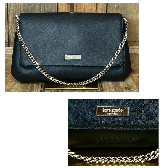 Kate Spade. 7 Piece. Greer Crossbody & Free Bangle, Necklace, Dust Bags & Scarf. - Picture 15 of 16